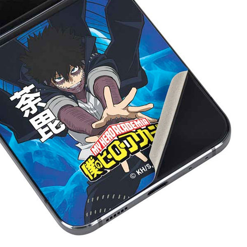 My Hero Academia Dabi Season 6 Galaxy Z Flip5 5G Skin